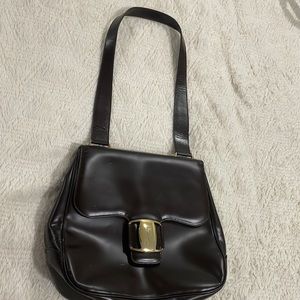 Dark brown purse